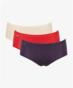 Sloggi Midi Slip Basic+Holiday 3-pack